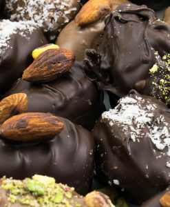 Chocolate Medjool Almond Dates