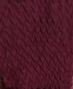 Burgundy Crinkle Hijab