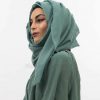 Diamante Hijab Turquoise 5 Website