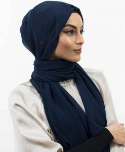 Everyday Chiffon Hijab Midnight Blue website