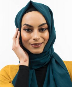 Everyday Chiffon-like Hijab deep teal