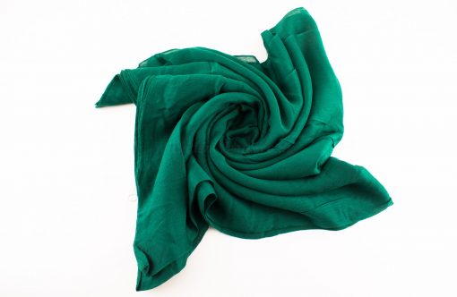 Plain Hijab Forest Green 1