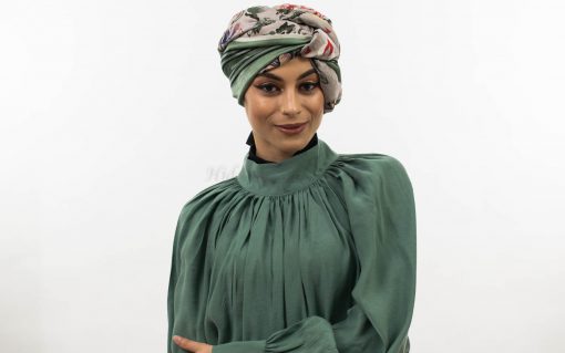 Silk Floral Hijab