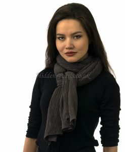 Crinkle Scarf Grey