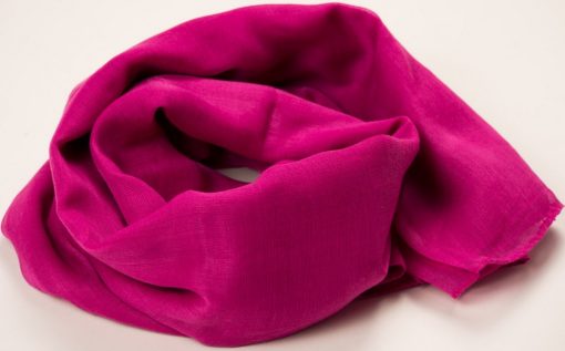 Shocking Pink Plain Hijab