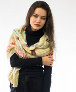 London Scarf Light Yellow 2