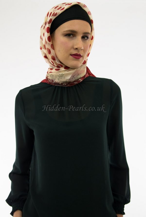 Turkish Polka Dot Hijab » Hidden Pearls