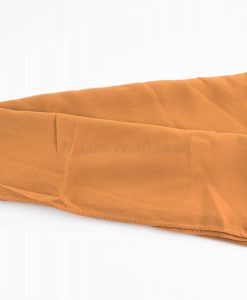 Chiffon Hijab Deep Apricot1