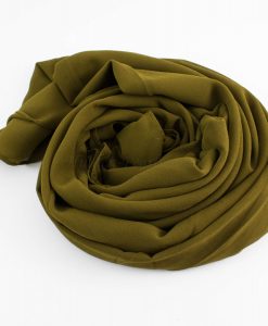 Chiffon Hijab Olive 4