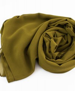 Chiffon Hijab Olive 6