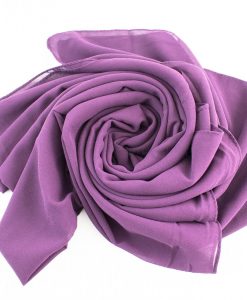 Chiffon Hijab Plum 4