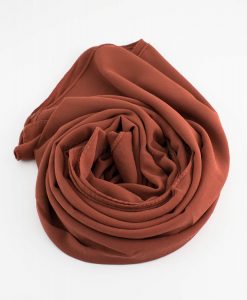 Chiffon Hijab Rust 5