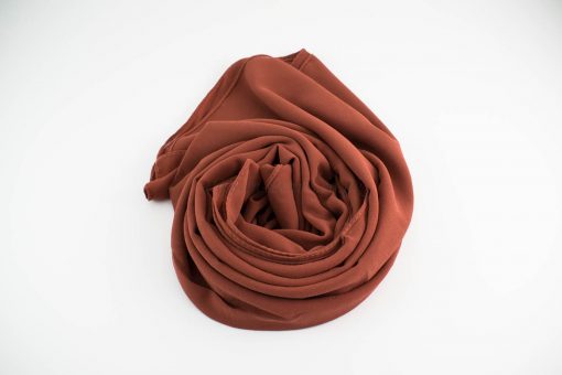 Chiffon Hijab Rust 5