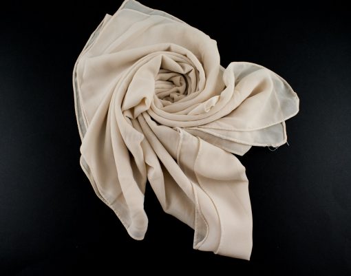 Chiffon Plain Beige