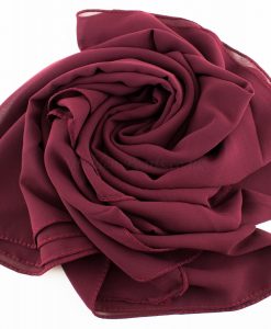 Chiffon Plain Rose wood 3