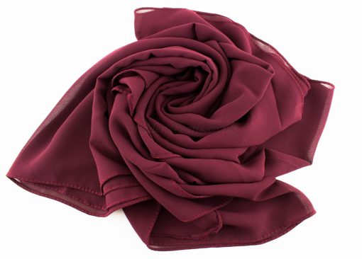 Chiffon Plain Rose wood 3