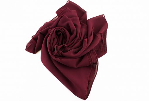 Chiffon Plain Rose wood 4