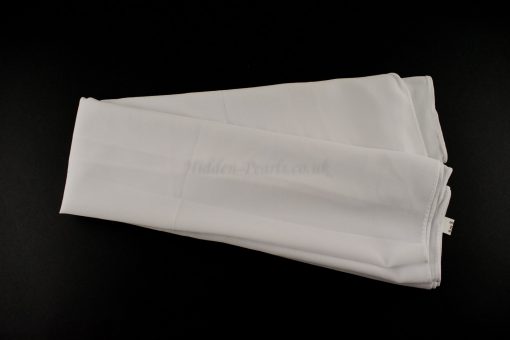 Chiffon Plain White 3