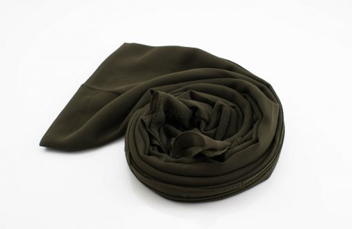 Everyday Chiffon Hijab Army Green 2