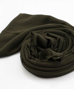 Everyday Chiffon Hijab Army Green