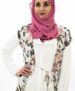 Everyday Chiffon Hijab - Spanish Pink - Hidden Pearls