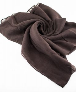 Everyday Plain Hijab Chocolate 2