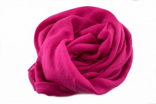 Everyday Plain Hijab Shocking Pink 2