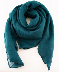 Everyday Plain Hijab Teal Blue 2