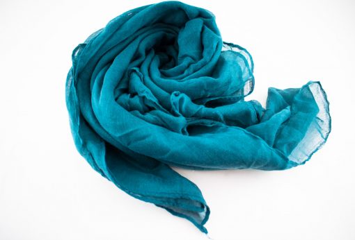 Everyday Plain Hijab Teal Blue 3