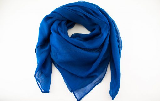 Everyday Plain Hijab Royal Blue 2