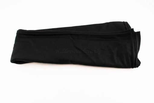 Jersey Plain Black Hijab