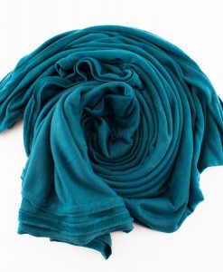 Jersey Plain Teal Hijab