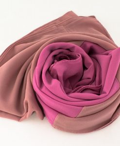 Fusion Chiffon Scarf Pink & Spanish Pink 3