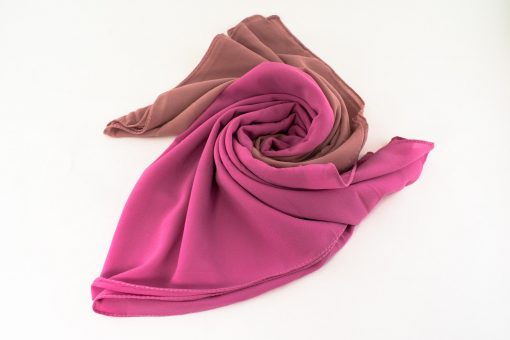 Fusion Chiffon Scarf Pink & Spanish Pink 4