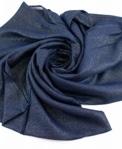 Occasion Shimmer Hijab Midnight Blue 2