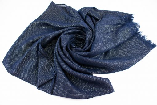 Occasion Shimmer Hijab Midnight Blue 2