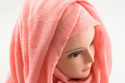 Crimp Hijab - Baby Pink - Hidden Pearls