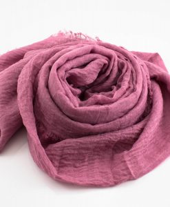 Crimp Hijab - Spanish Pink 2 - Hidden Pearls