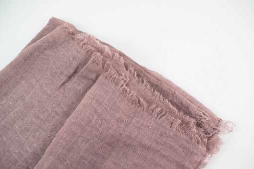 Plain Crimp Hijab Dusty Pink 2