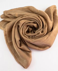 Deluxe Plain Hijab Camel 6