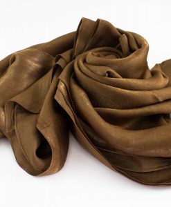 Deluxe Plain Hijab Deep Bronze 5