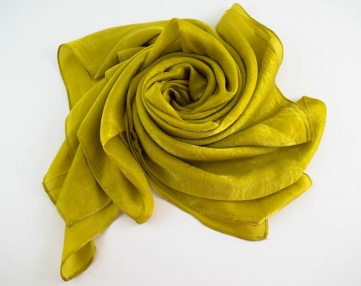 Deluxe Plain Hijab Lime Green 1
