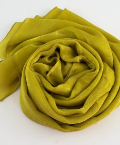Deluxe Plain Hijab Lime Green 4