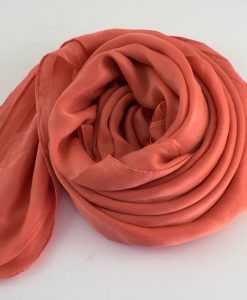 Deluxe Plain Hijab Peach