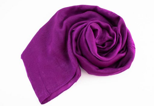 Deluxe Plain Hijab Purple 2