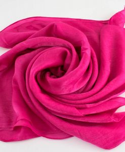 Deluxe Plain Hijab Shocking Pink 1