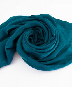 Deluxe Plain Hijab Teal 2