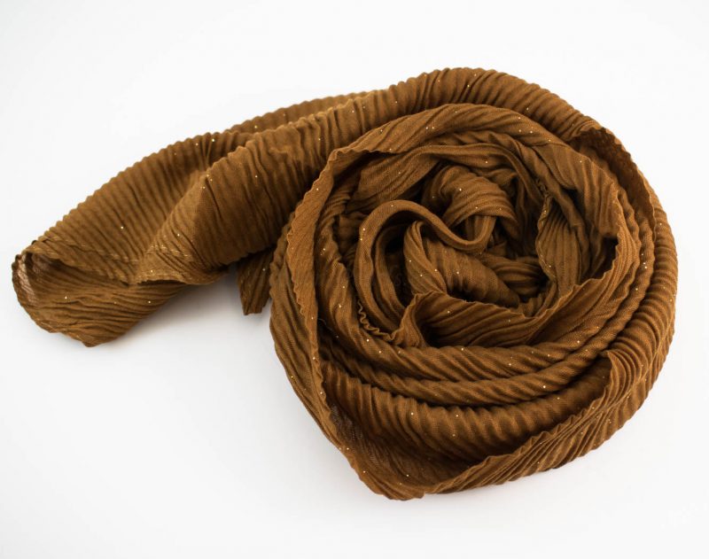 crinkle hijab with pearls