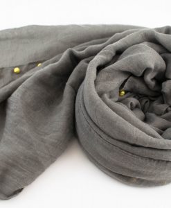 Pearl Globe Hijab Stone Grey