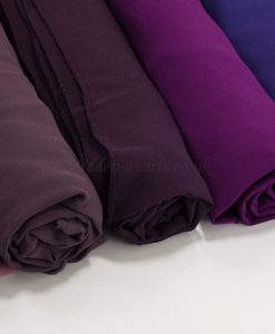 Chiffon Hijabs purples - Hidden Pearls